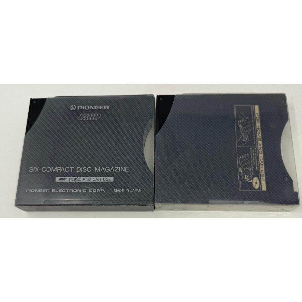 2 Pioneer PRW-1141 6 Disc CD Changer Magazine Cartridge